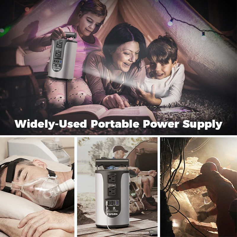 $161.24 200W Power Bank Topdon H200 Portable Battery Charger Support Solar Charging Energy Storage Power 185WH Fast Charging Powerbank