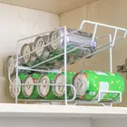 Двухслойная прочная пивная газировка Кола контейнер для хранения напитков в холодильнике держатель для напитков охлаждающий кухонный Органайзер контейнер для еды