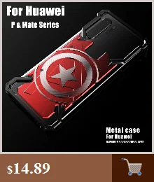 Модный классный Алюминиевый металлический чехол капитан США для Xiaomi 9 SE 8 Lite 6 6X 5X 5S Plus Redmi задняя крышка HP101