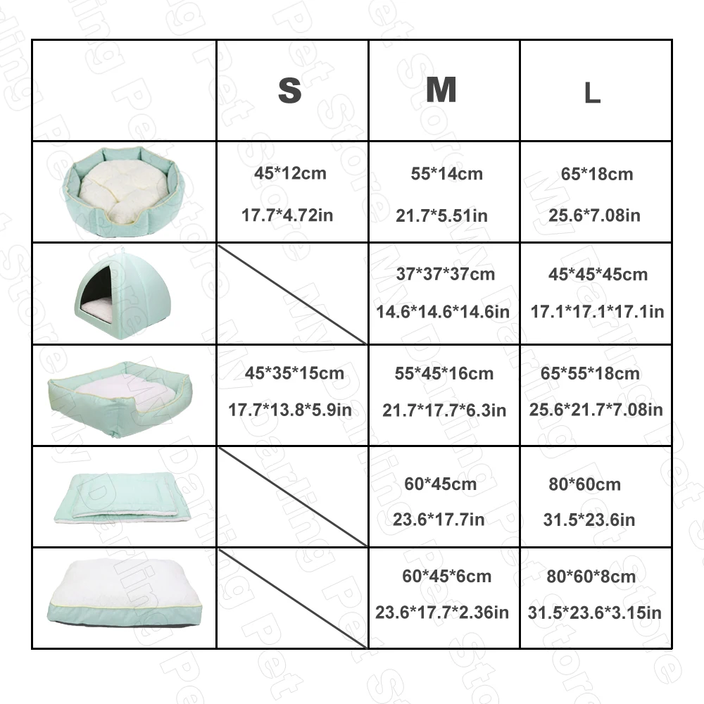 Большая большая кровать для хот-догов больших средних и мелких собак хлопковая