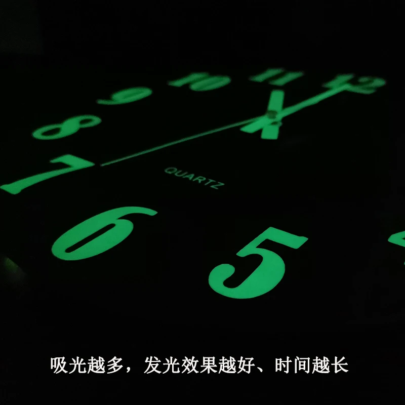 Simple Nordic Wall Clock Silent Minimalist Modern Glowing Clocks Living Room Digital Luminous Wand Klok Home Decor AD50HD | Дом и сад