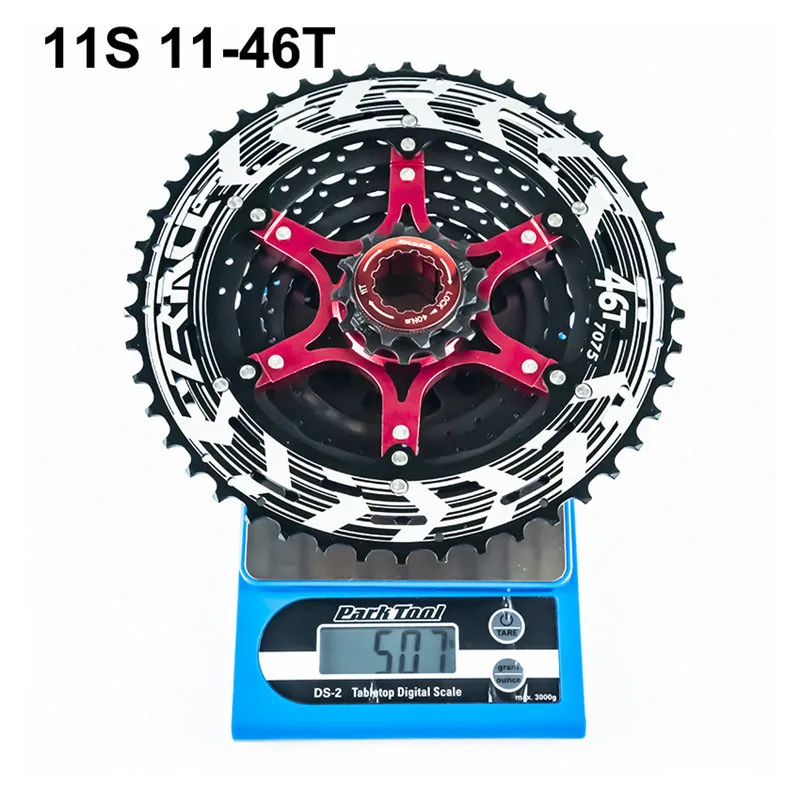 Zracing Alpha 10s 11s светильник для велосипеда 46T 50T 52T MTB дорожный велосипед свободного хода, CNC 10 11 Маховик скорости для SLX - Цвет: 11s 46t