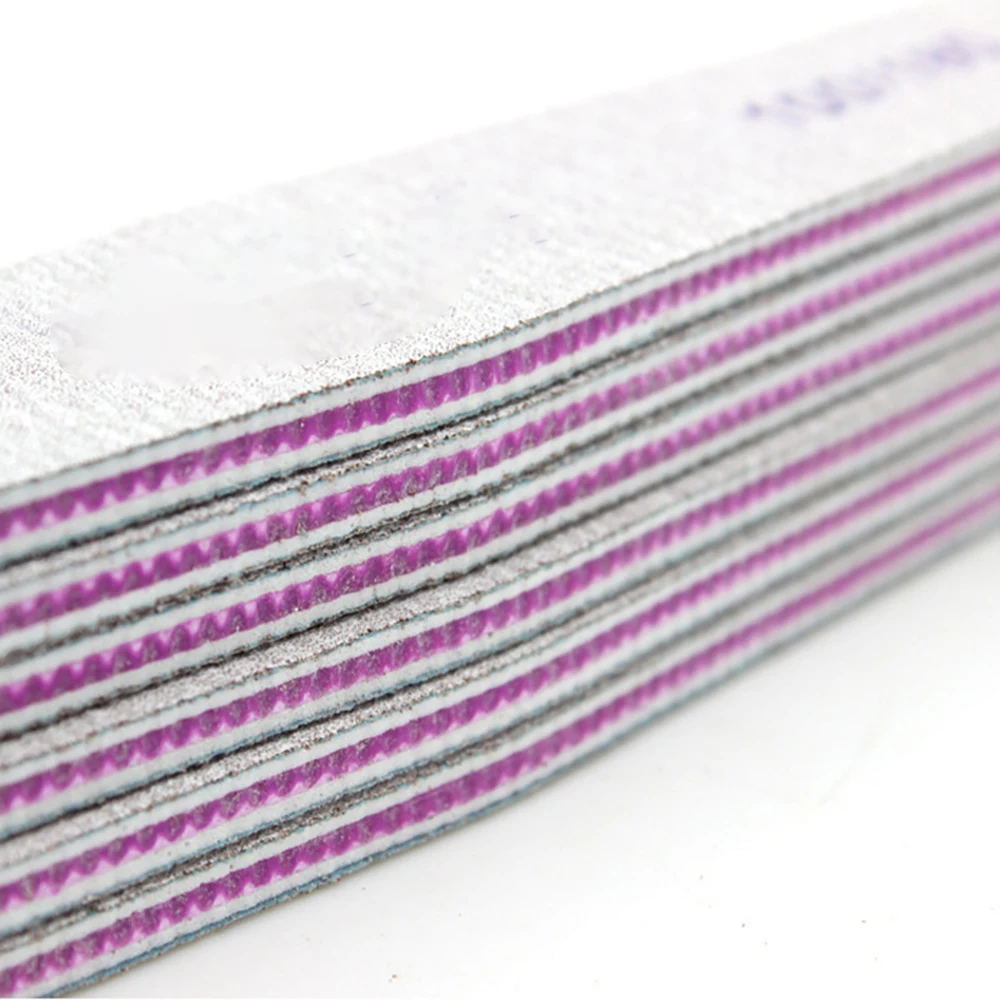 Пилочки для ногтей 3/5/10 шт. наждачная бумага дизайна 100/180 пилочка буферы