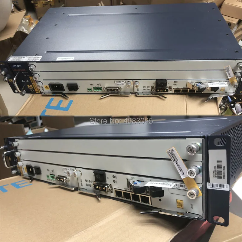 Бесплатная доставка ZTE C320 GPON OLT с 1GE 1 * SMXA + PRAM GTGH C 16 портов сервисная плата модулями