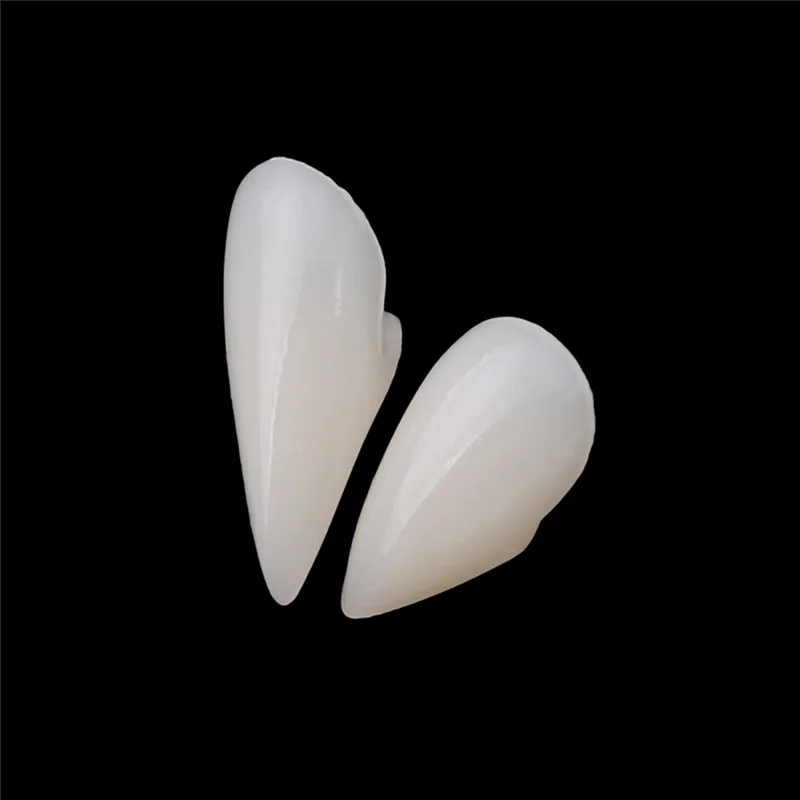 2pcs Vampire Teeth Fangs Toys Safe Resin Box Packed Halloween Dentures Cosplay Party Props Decoration Kid Adult | Игрушки и хобби