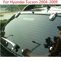 for hyundai tucson2004 2006 2007 2009 2011 2012 abs chrome rear window wiper nozzle cover trim 12pcs car styling car covers