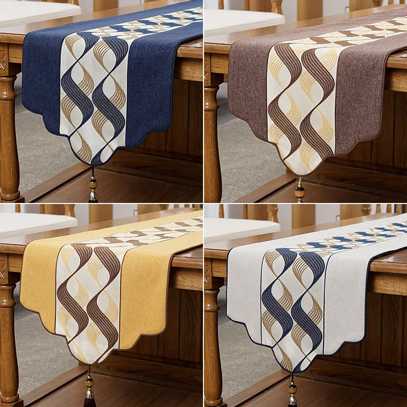 Водонепроницаемый современный Настольный светильник роскошный из хлопка и льна