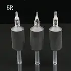 15 шт., одноразовые силиконовые трубки для тату-игл, 30 мм