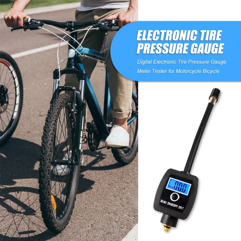 

X7AE Tire Pressure Gauge 100 PSI PSI BAR KPA KG / CM2 Accurate Heavy Duty Air Pressure Tire Gauge