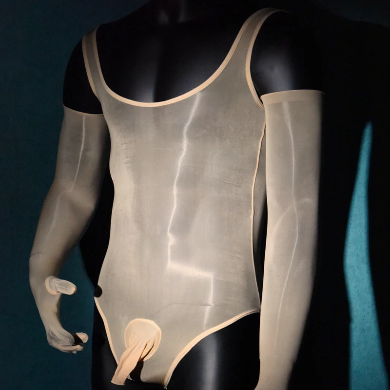 Мужские сексуальные жирные блестящие чулки мужское пенис Покрытие оболочки