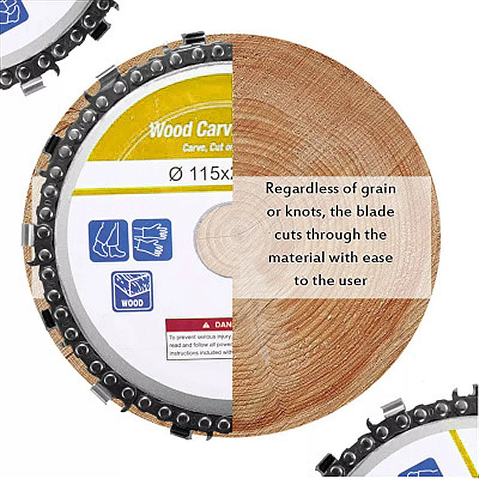 115/125 мм угловой шлифовальный станок цепной диск для деревообработки