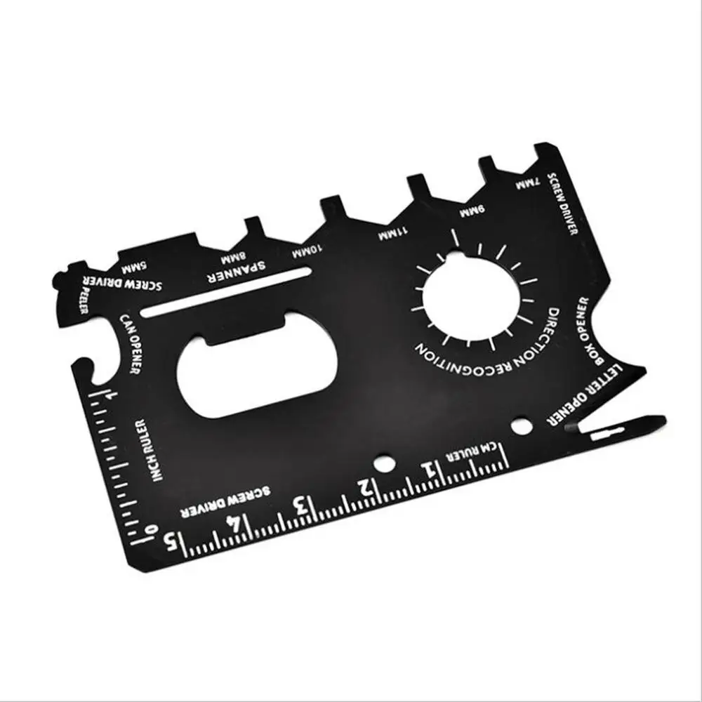 С практичным карманом 11 в 1 нож для выживания с несколькими кредитными картами