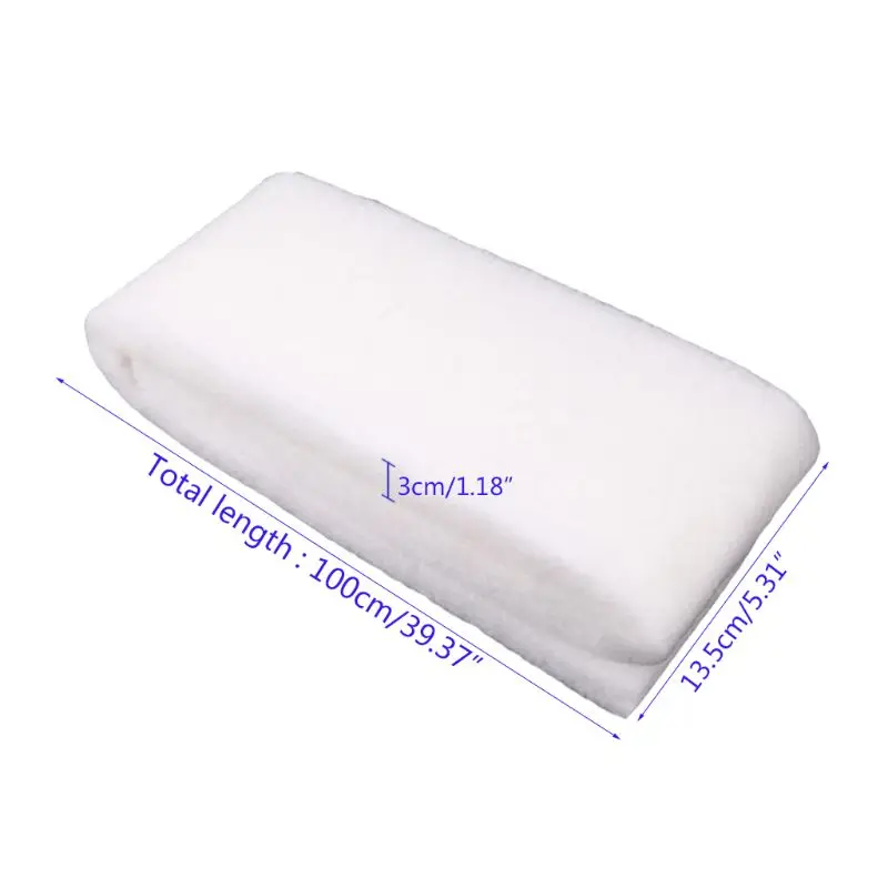 

100cmx13.5cmx3cm Aquarium Filter Super Thick Biochemical Filter Cotton Sponge