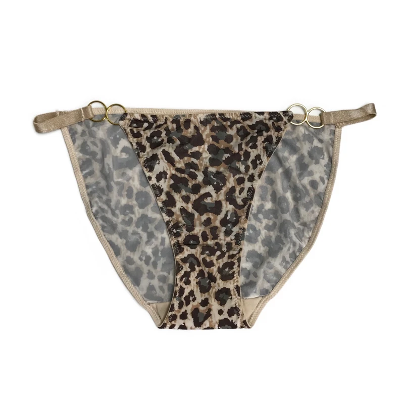 

Women's Hot Sexy Panties Ice Silk Low-Rise Waist Women Knickers Briefs Breathable Soft Ladies String Underpants Erotic Lingerie