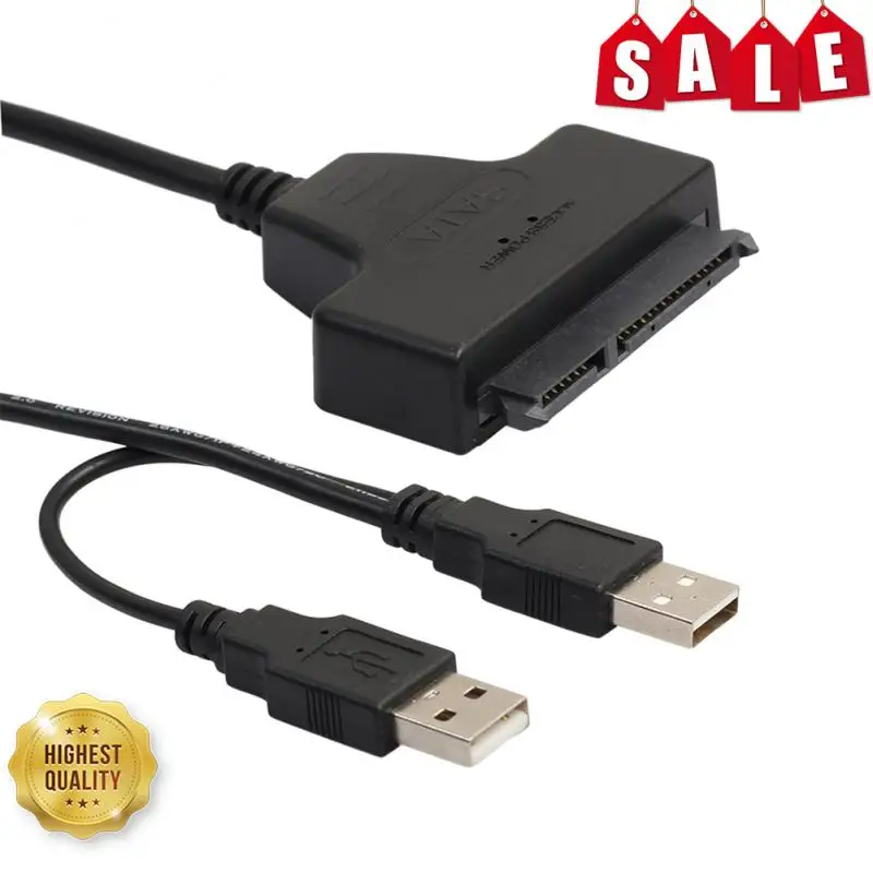 

Usb Sata Cable Sata To Usb 2.0 Adapter Computer Cables Connectors Usb Sata Adapter Cable Support 2.5 Inches Ssd Hdd Hard Drive