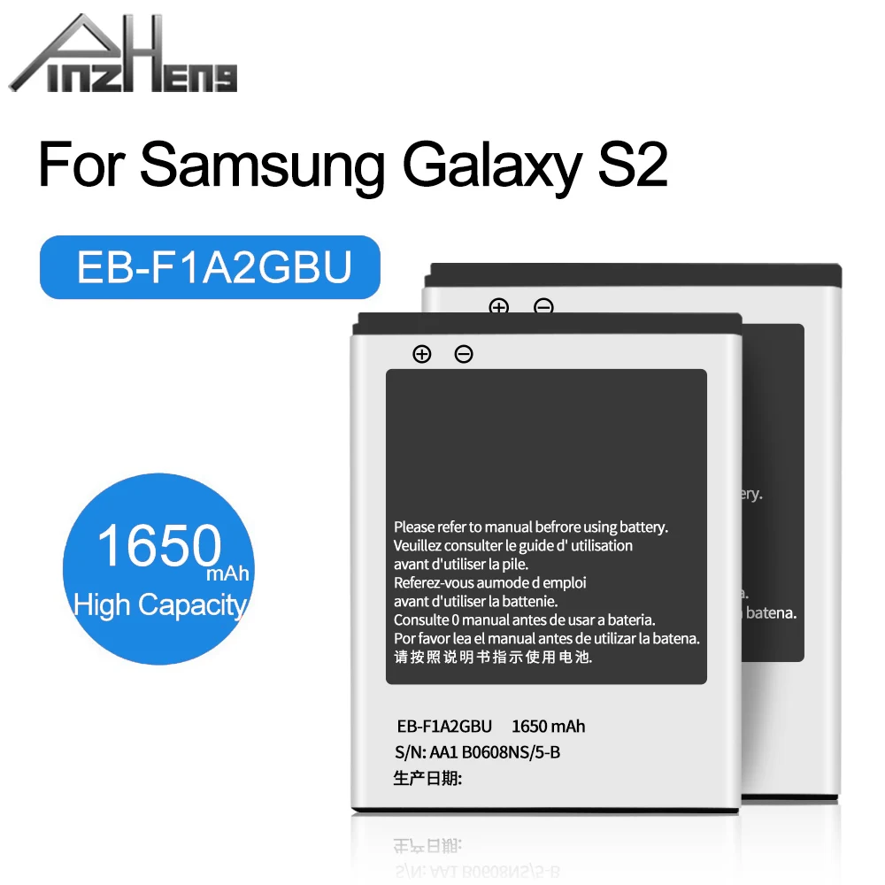 

PINZHENG EB-F1A2GBU батарея для телефона Samsung Galaxy S2 I9100 I9103 I9105 TF карта с фактическим объемом 1650 мАч Замена батареи сотового телефона