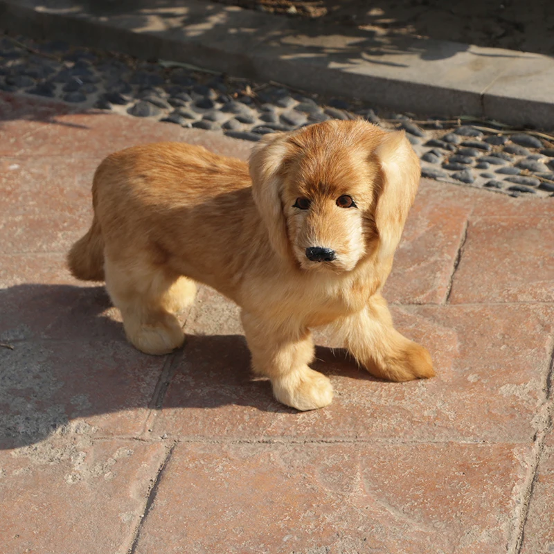 Имитация собаки кожаные волосы имитация животного корги собака украшение для