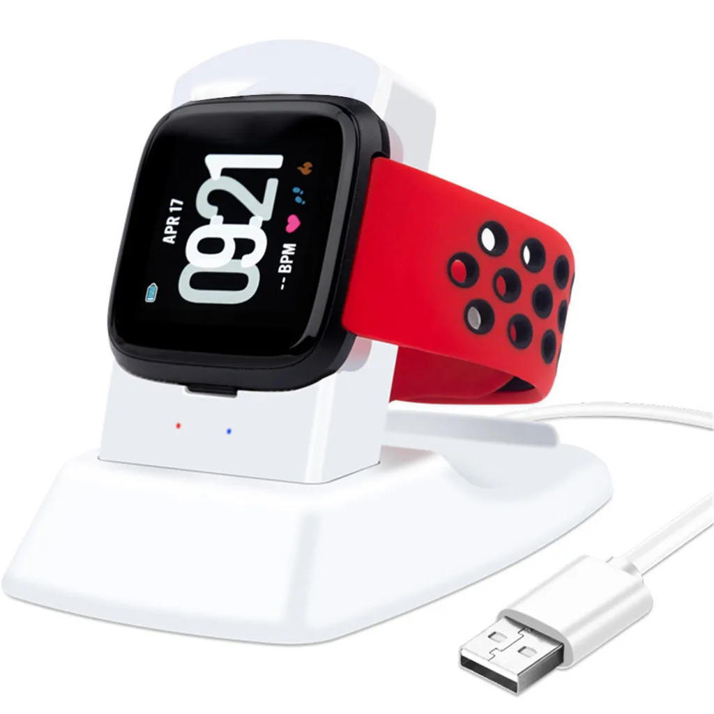 Зарядное устройство для часов CARPRIE Fitbit Versa Lite зарядное смарт-часов Подставка