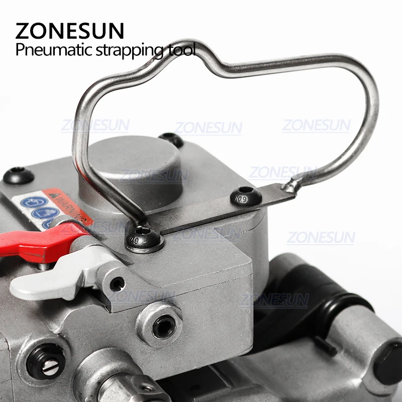 ZONESUN Pneumatic Aqd 19 Stapping Machine PP PET пластмассовый ленточный инструмент для обвязки