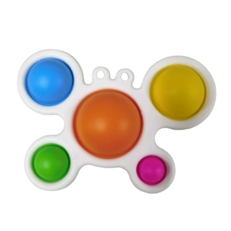

1Pc Baby Toys Montessori Exercise Board Rattle Puzzle Toy Colorful Kids Fidget Toys Intelligence Development Early Education Toy