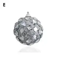 1pcs A 1-20 штук 7/8 см украшения для рождественской елки шар-Безделушка на Рождество вечерние подвесной шар, украшение, декор для рождественские украшения для дома подарок - Цвет: 1pcs A