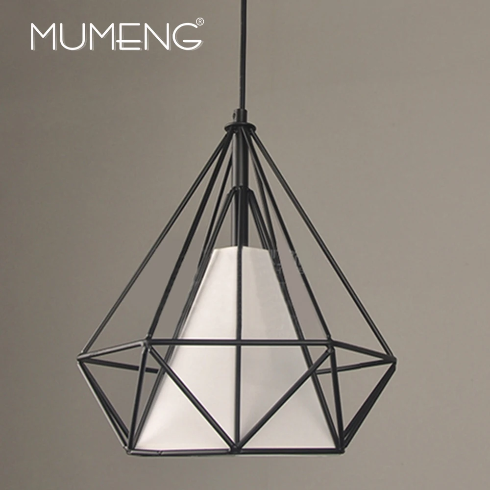 Американский винтажный подвесной светильник бриллиантовая лампа для ресторана