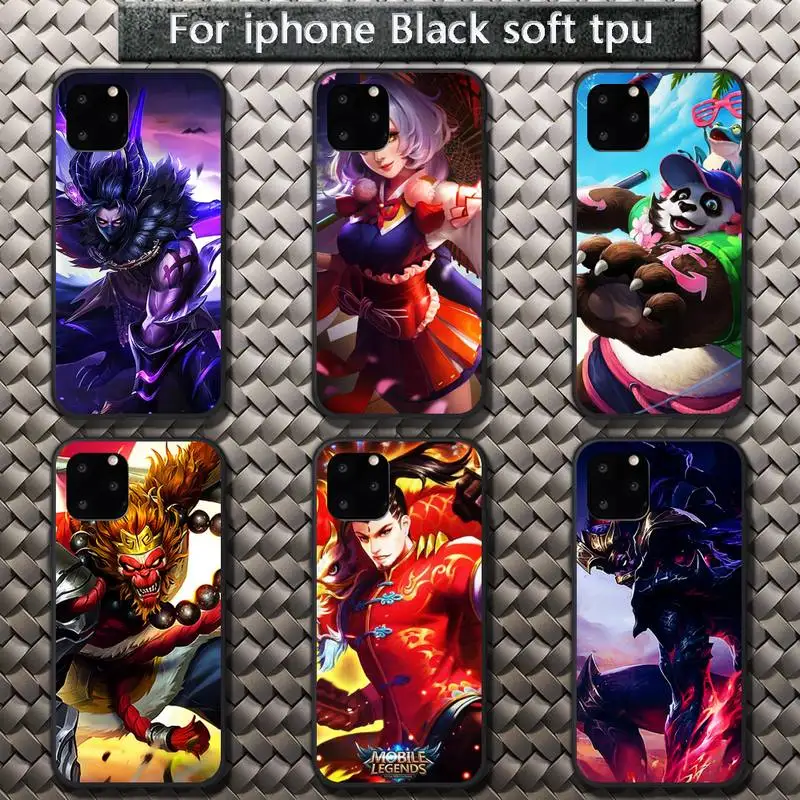 

Mobile Legends Phone Case for iPhone 8 7 6 6S Plus X 5S SE 2020 XR 11 12 Pro mini pro XS MAX