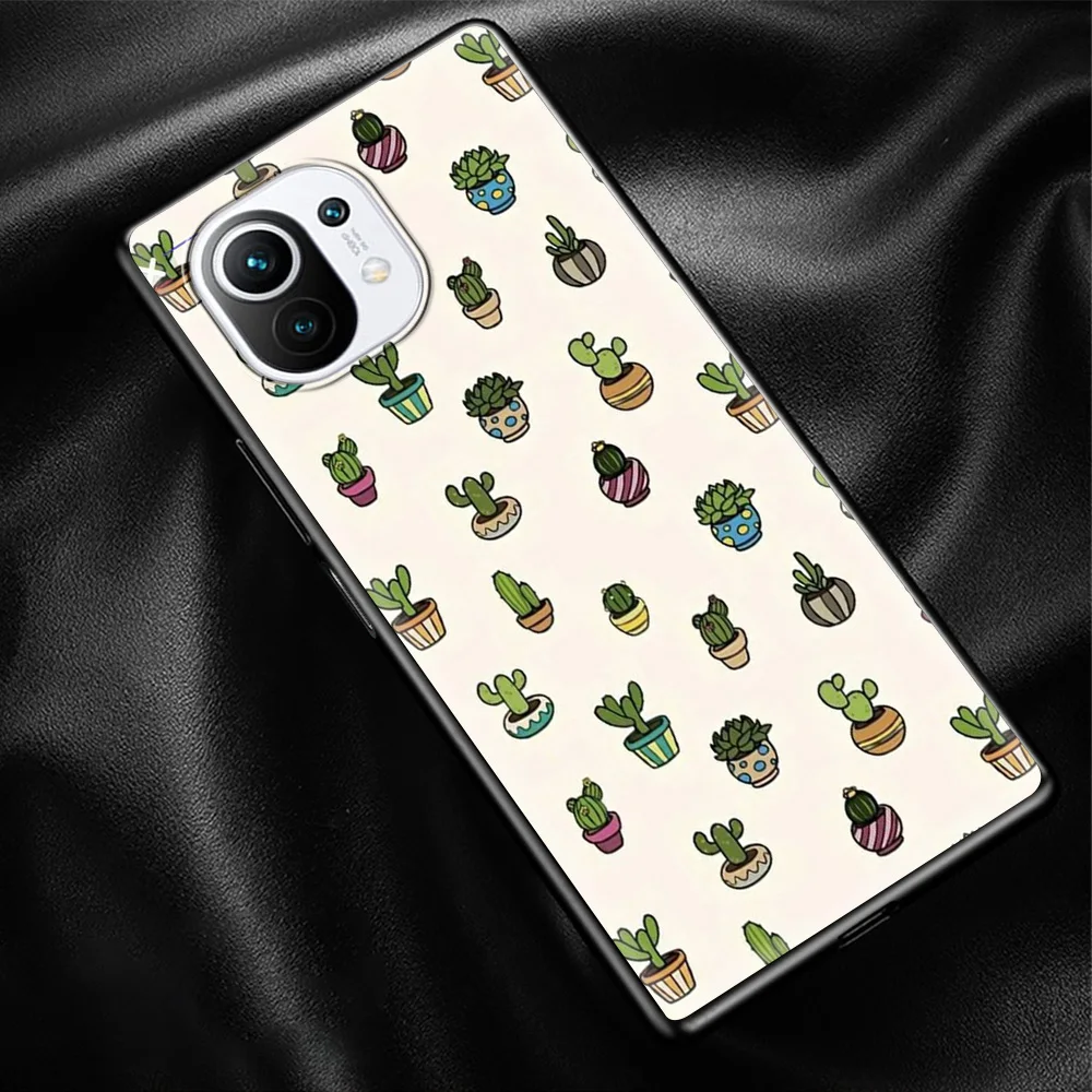 

Cute Cartoon Vactus Silicone Soft Coque for Xiaomi Mi Poco X3 NFC M3 10S 10T 9T 9 Lite Note 10 Pro 5G 11 CC9 Phone Case Shell