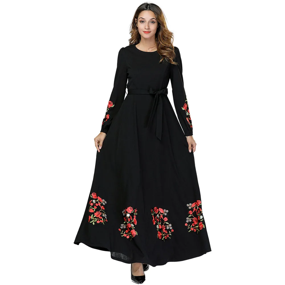 BNSQ Dubai Abaya For Women Hijab Evening Dress Arabic Caftan Morocain Kaftan Djelaba Femme Muslim Islamic Clothing | Тематическая