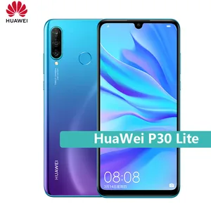 huawei p30 lite smartphone fingerprint 6 15 screen 6gb ram 128gb rom 32 0mp kirin 710 refurbished free global shipping