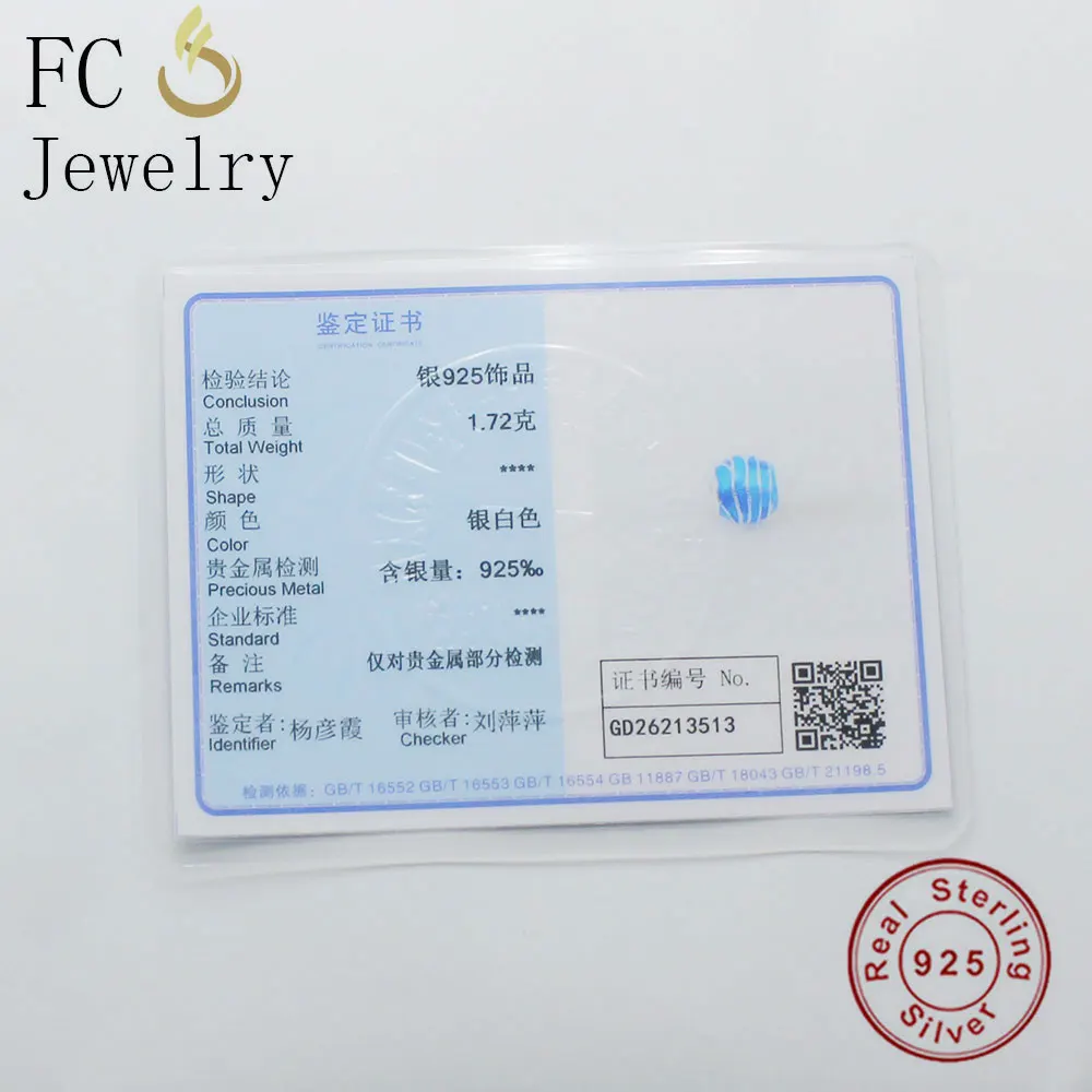 FC ювелирные изделия подходят оригинальный бренд шармы браслет 925 Серебро