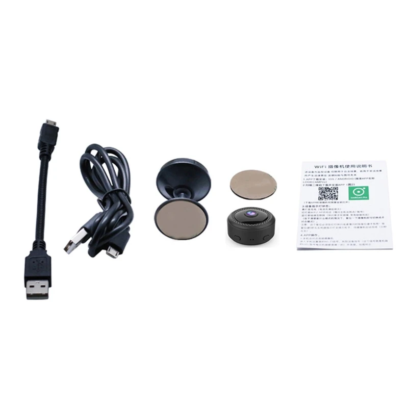 

W12 1080P Mini WiFi IP Camera Recorder Night Vision Sensor DVR Micro Camcorder Y98A