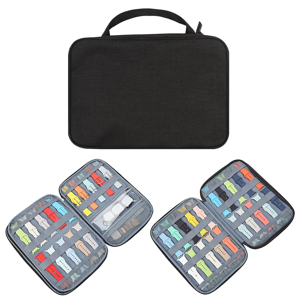 4 ячейки портативный ремешок для смарт-часов сумка хранения дорожный часов