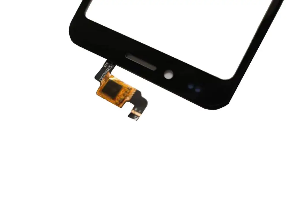 Дигитайзер сенсорного экрана для Vertex Impress Pear стеклянный объектив в сборе черный