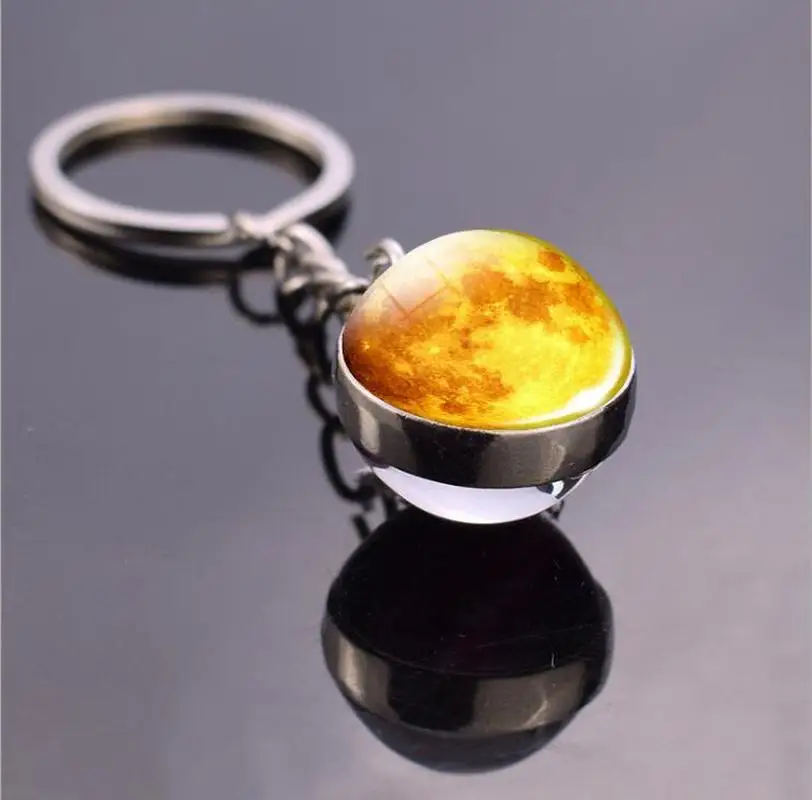 Солнечная система планеты брелок галактика Туманность космический луна земля