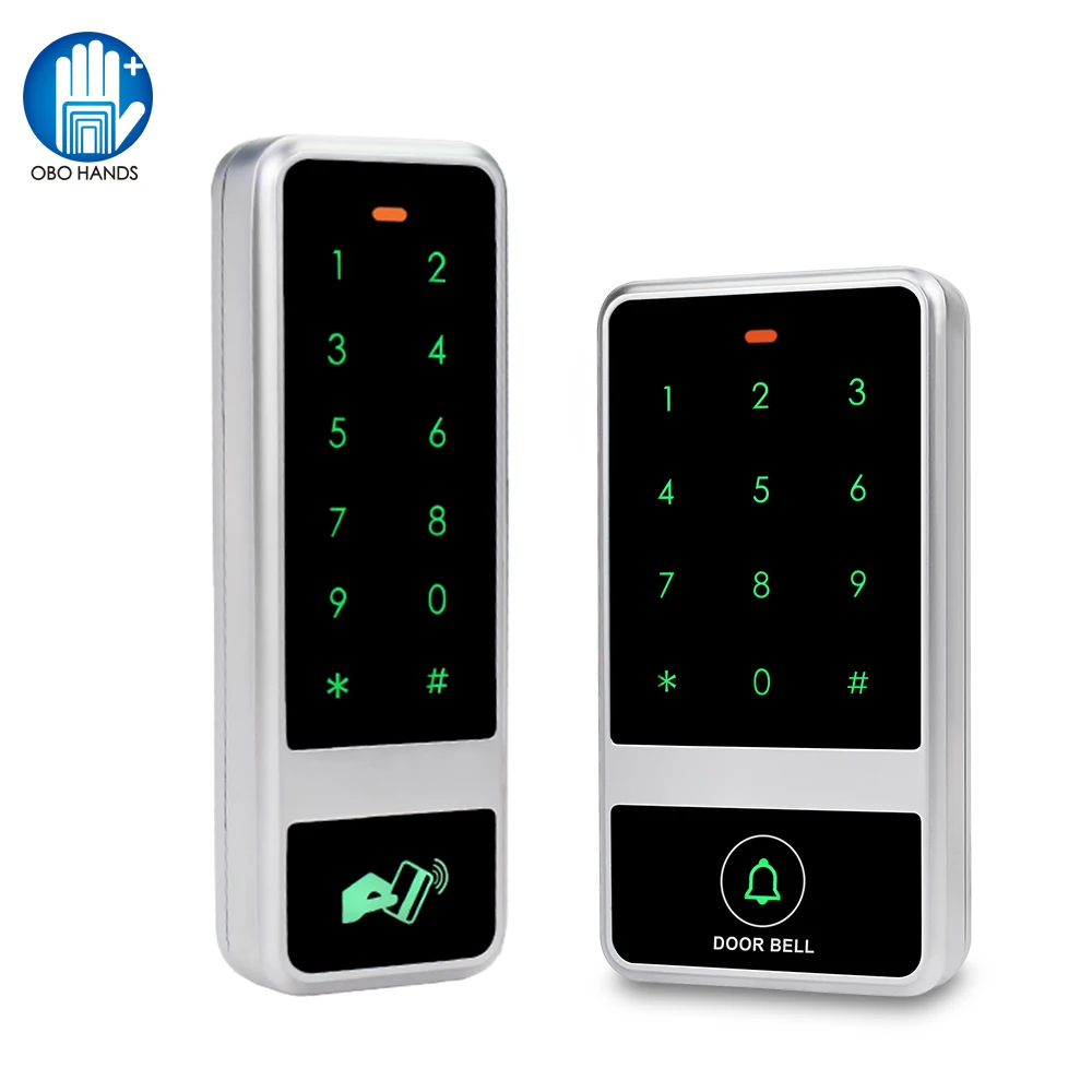 Металлическая клавиатура контроля доступа RFID 125 кГц 3000 пользователей с сенсорной