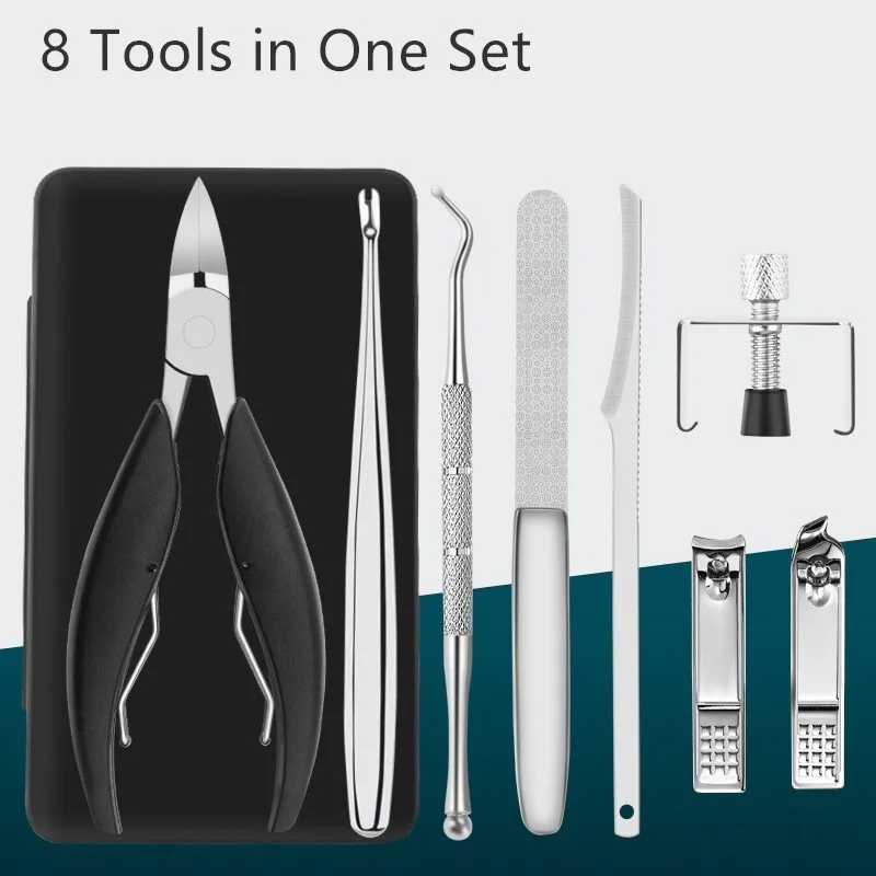 Профессиональные щипцы для кутикулы из нержавеющей стали набор стрижки ногтей
