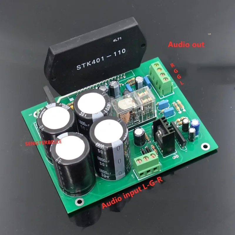 Hifi STK401-140/110 стерео усилитель высокой мощности 120 Вт + Вт/70 70 плата/комплект - купить