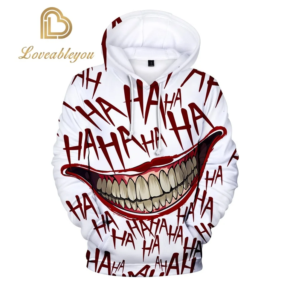 Толстовка с капюшоном в стиле хип хоп Мужская осень Повседневный пуловер