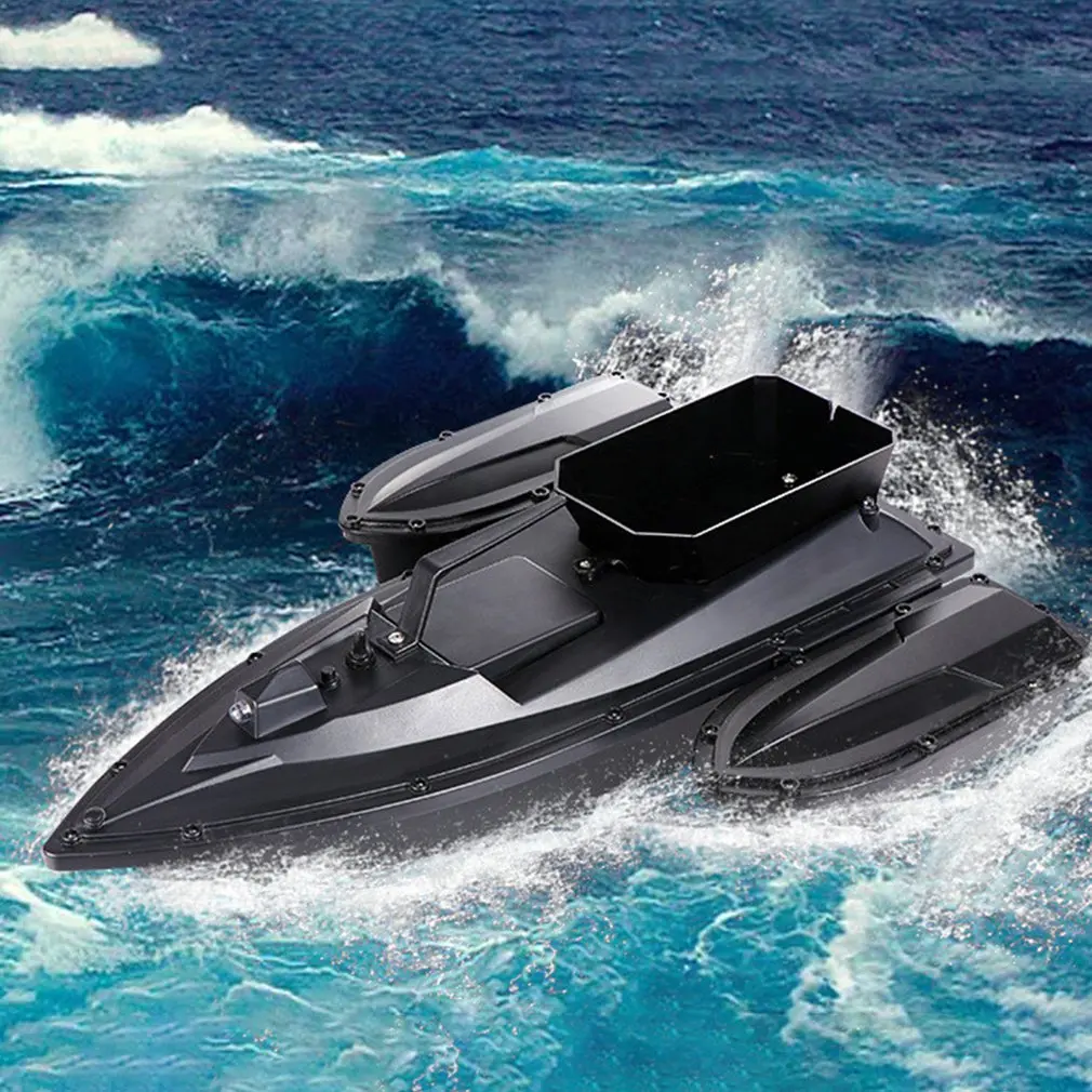 

GPS 500M Remote Control RC Fishing Bait Boat Auto Cruise Control 2KG Loading 1 Hoppers GPS RC Nesting Boat With Fish Finder Toys