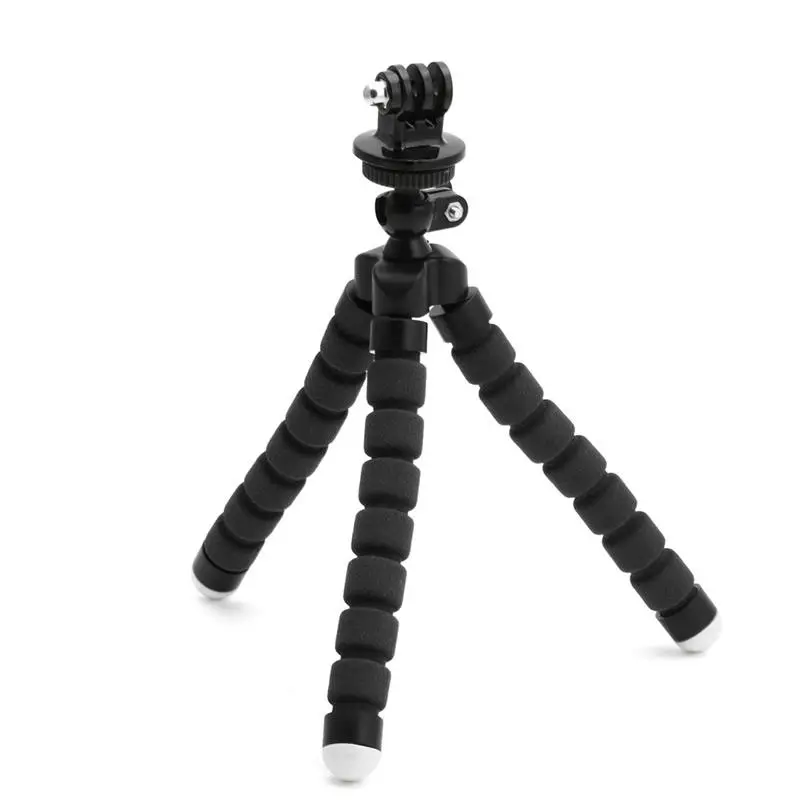 Portable Flexible Octopus Tripod Stand Mount Monopod Holder for GoPro Camera Smartphone iPhone Android Tripods | Электроника