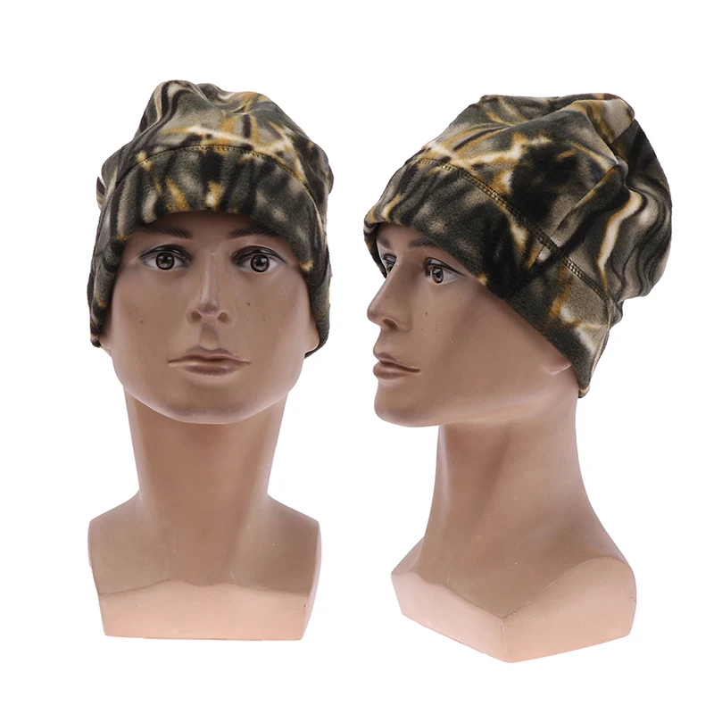 

Outdoor Fleece Sports Hat Men Women Camping Hiking Caps Fishing Cycling Hunting Military Tactical Cap Warm Windproof Winter Cap