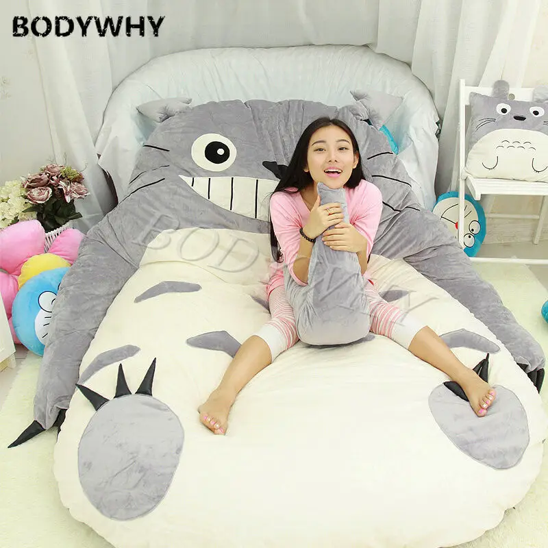 Персонажа из мультфильма большой гигантский кровать Totoro татами матрас диван