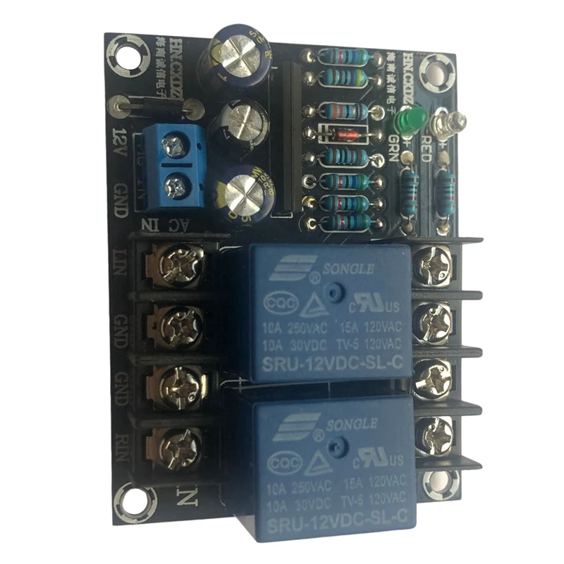 

UPC1237 Speaker Horn Protection Board High-Power Relay Start Mute Delay Integrated Circuit Board Finished Board