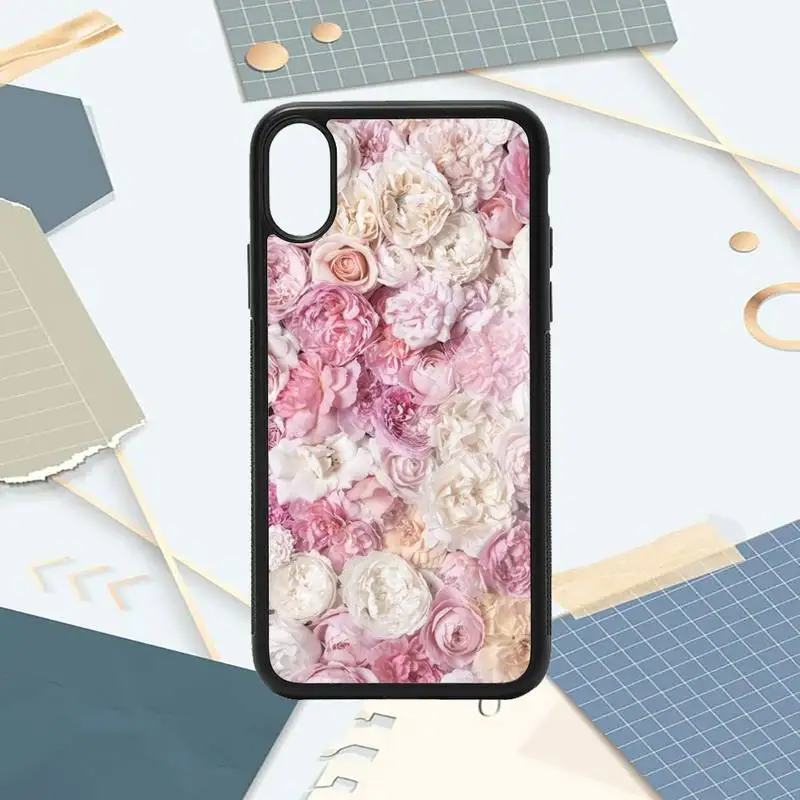 

Beautiful red rose flower fashion Phone Case PC for iPhone 11 12 pro XS MAX 8 7 6 6S Plus X 5S SE 2020 XR