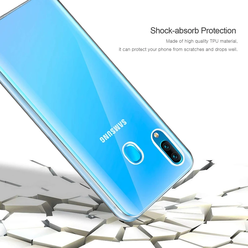 Двойной силиконовый чехол для Samsung Galaxy A50 A40 A30 A10 M10 S10 S9 S8 Plus S6 S7 Edge A6 A8 J4 J6 J8 A7 2018 A750 |
