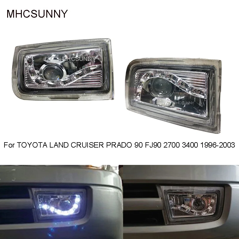 1 комплект светодиодный передний бампер туман светильник для TOYOTA LAND CRUISER PRADO 90
