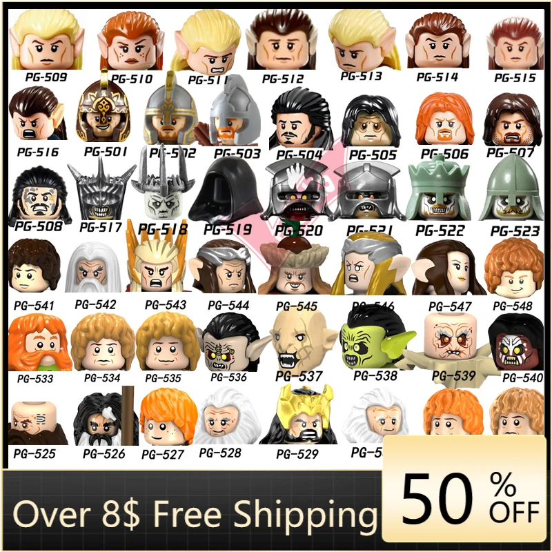 

Educational Building Blocks Lords King Dwalin Bifur Bain Balin Thorin Mini Action Figures Toys Gift For Children