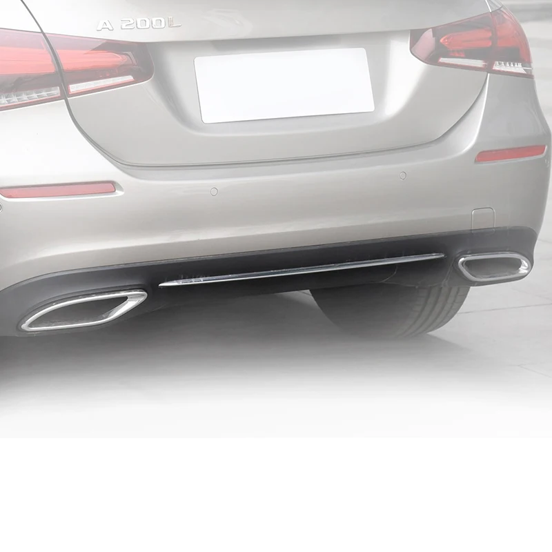 

OE1778852703 Car Accessories Exterior Decoration W177 A200 Rear Bumper Cover Chromium Trim For Mercedes Benz Year 2019 2020