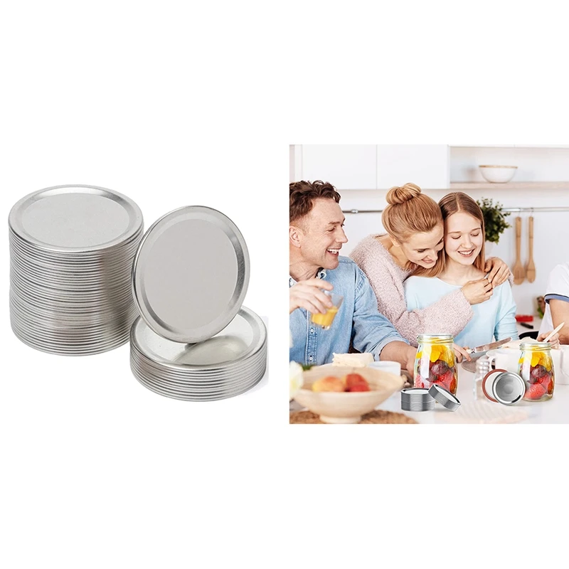 

Крышки для консервирования с обычным отверстием, крышки для консервирования банок с каменщиком, крышки для консервирования банок, многораз...